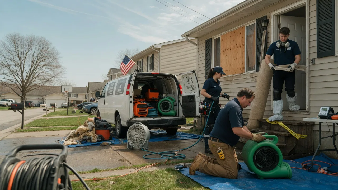 Water Damage Restoration in Myra, TX near me
